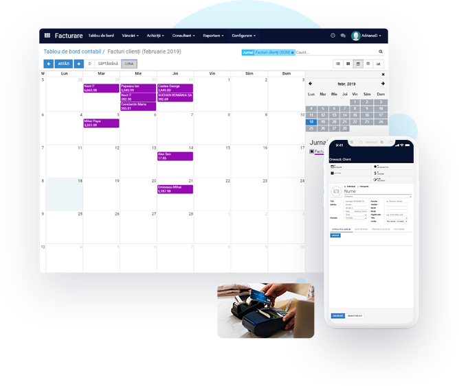 Urmărește ușor statusul facturilor și termenele de plată